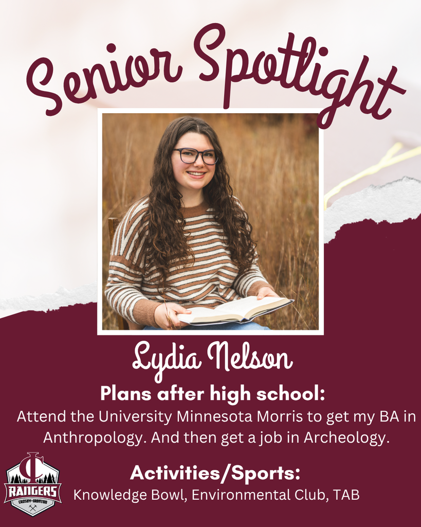 Class of 2026 senior spotlight Lydia Nelson