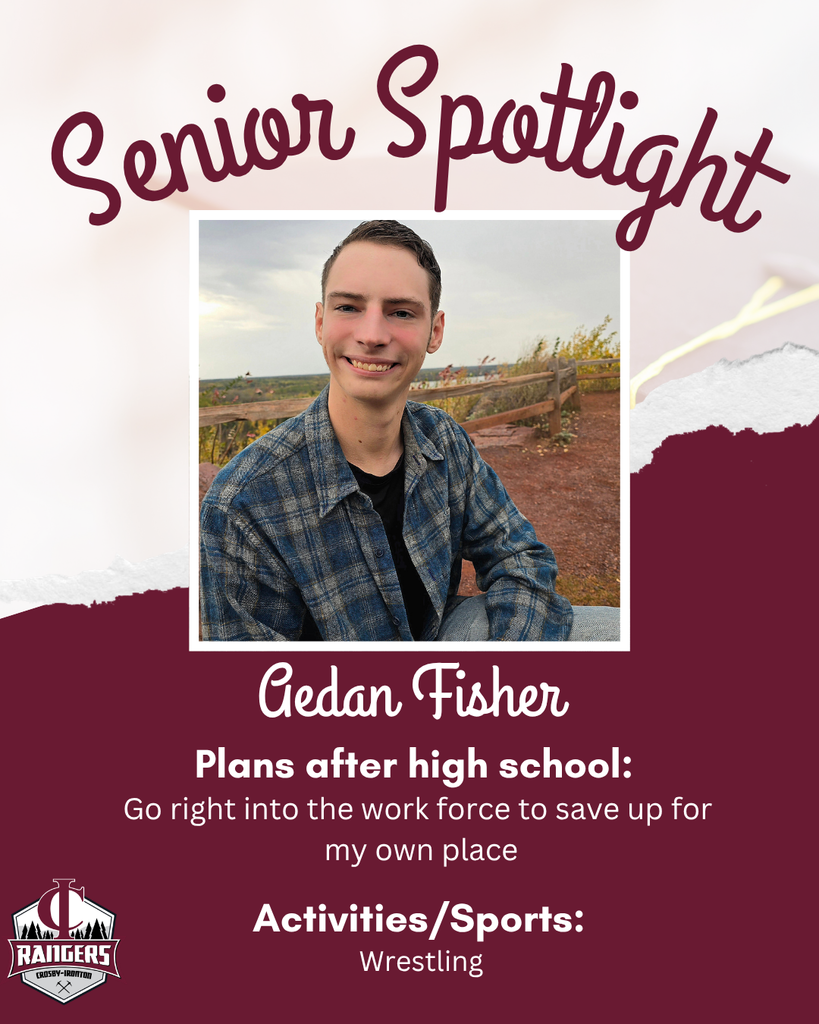 class of 2026 senior spotlight Aedan Fisher