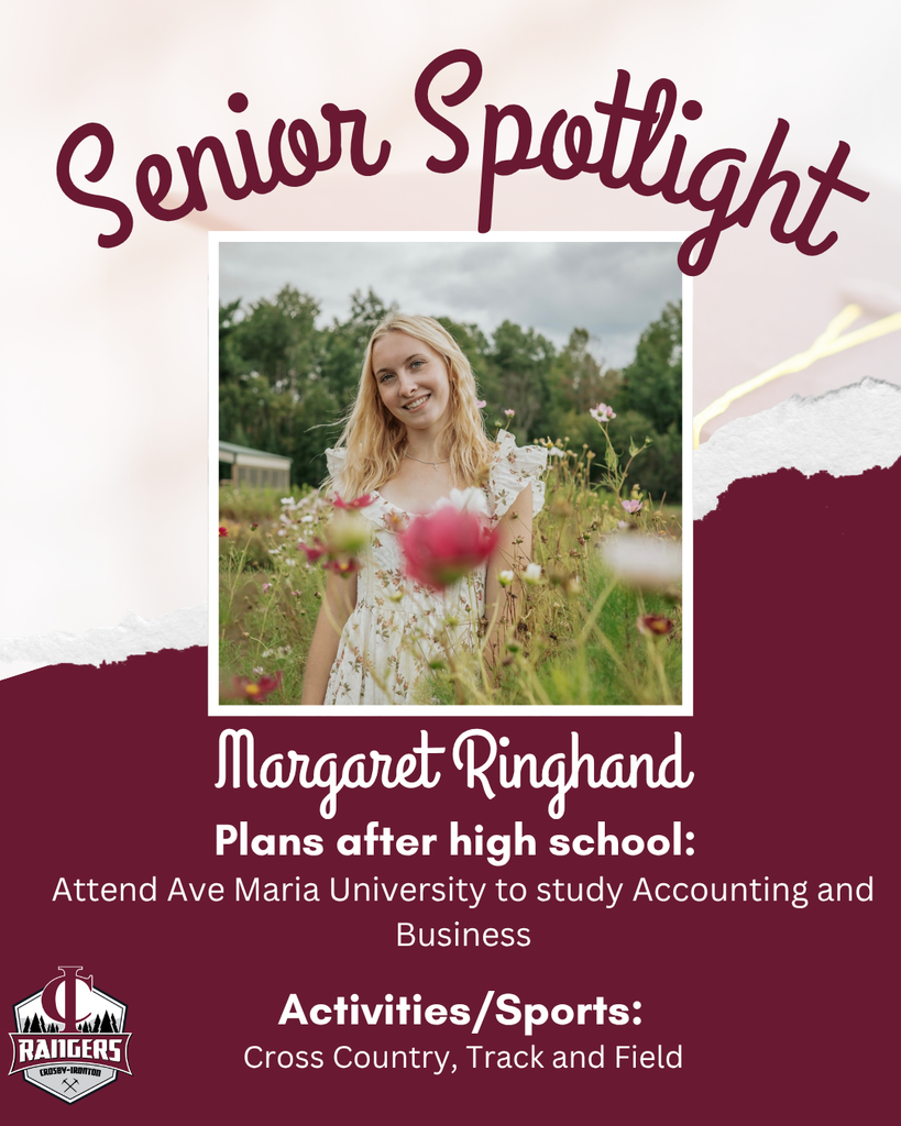 class of 2026 senior spotlight Margaret Ringhand