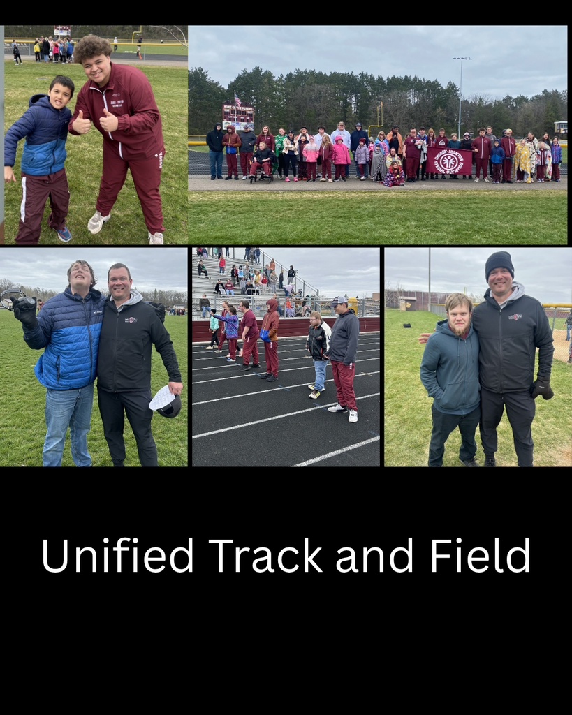 Unified Track and Field collage