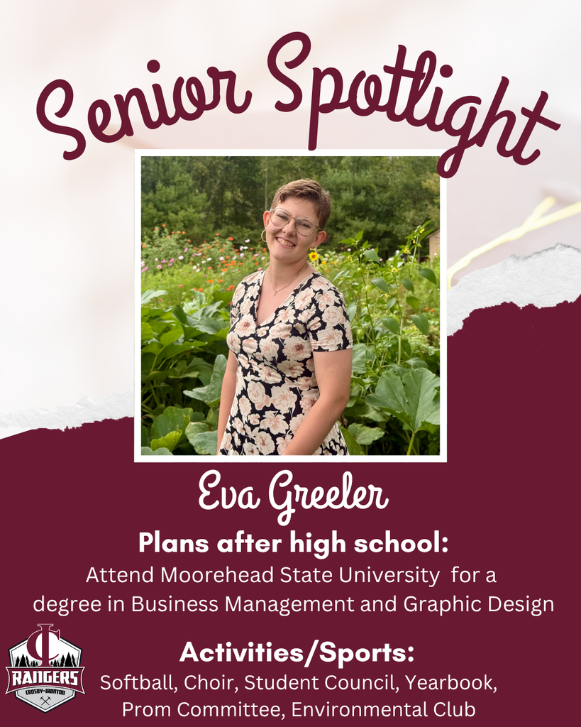 Class of 2026 senior spotlight Eva Greeler