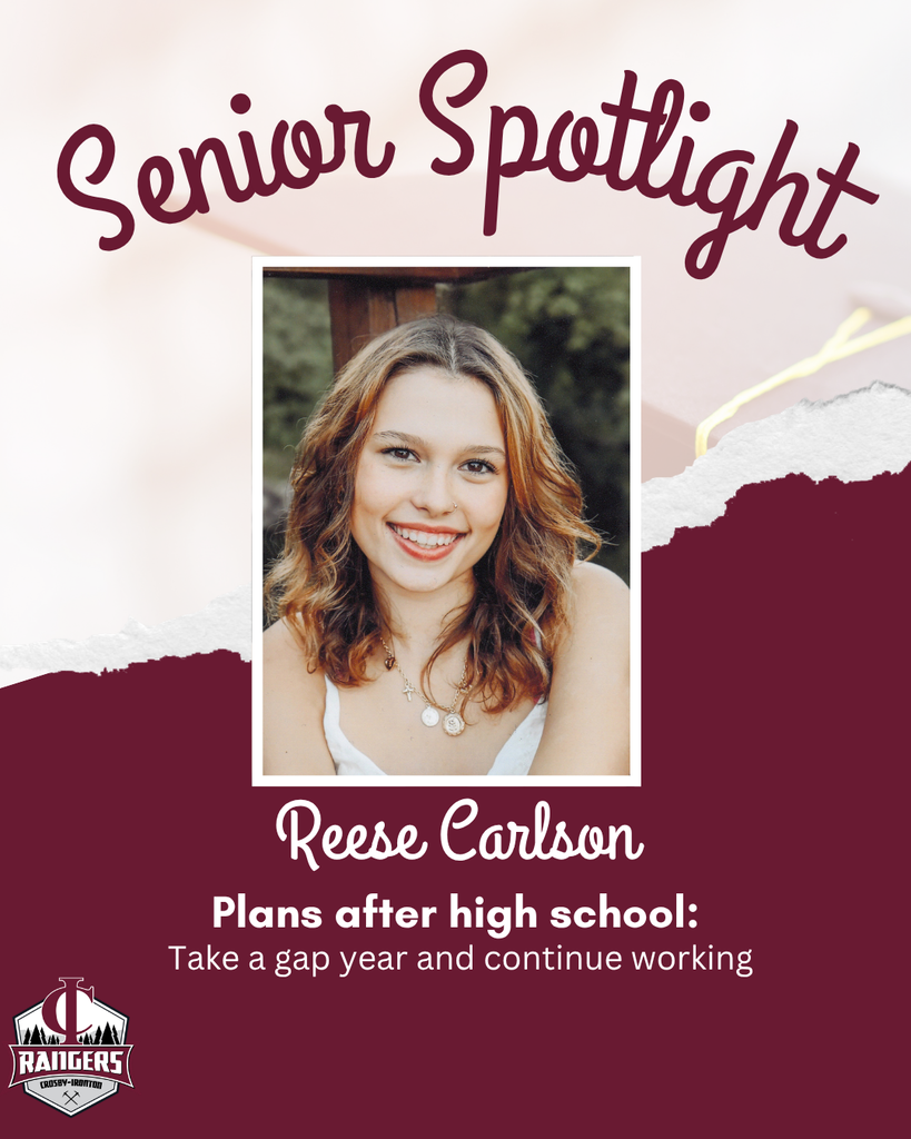 class of 2026 senior spotlight Reese Carlson