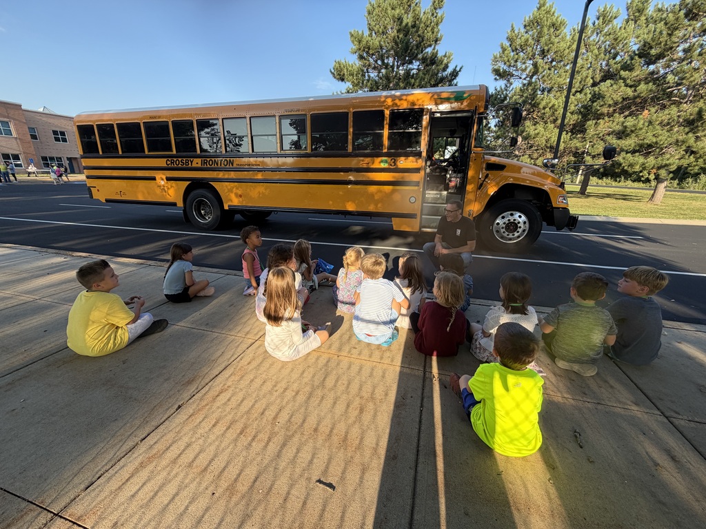 Mr. Schiffler talking to new kindergarten students