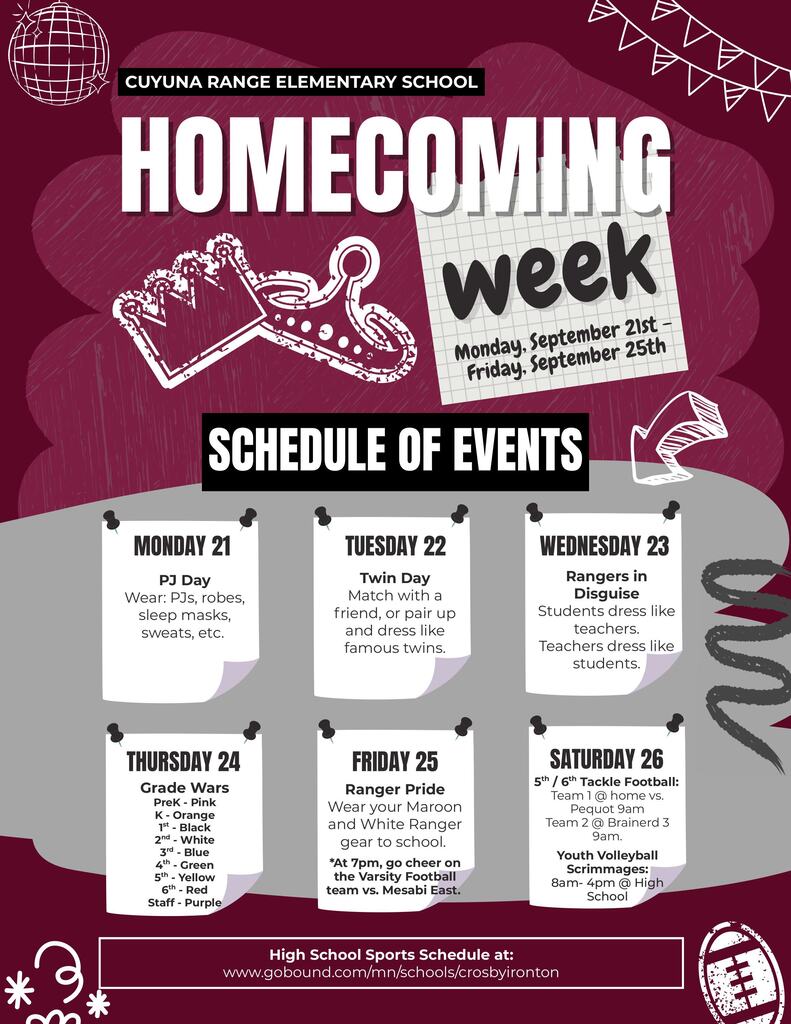 CRES dress up days