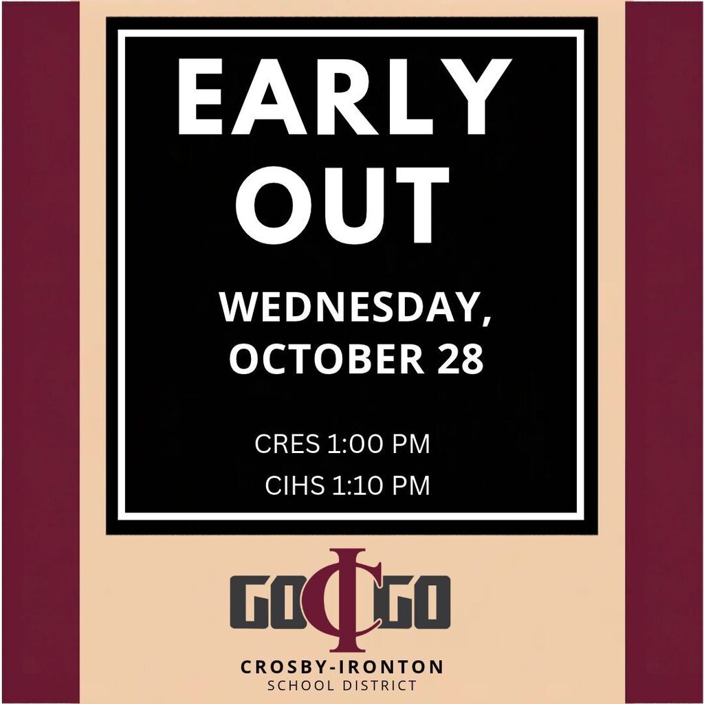 Early Out Wednesday October 28