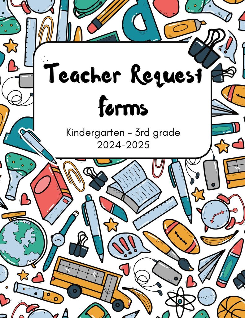 teacher request forms