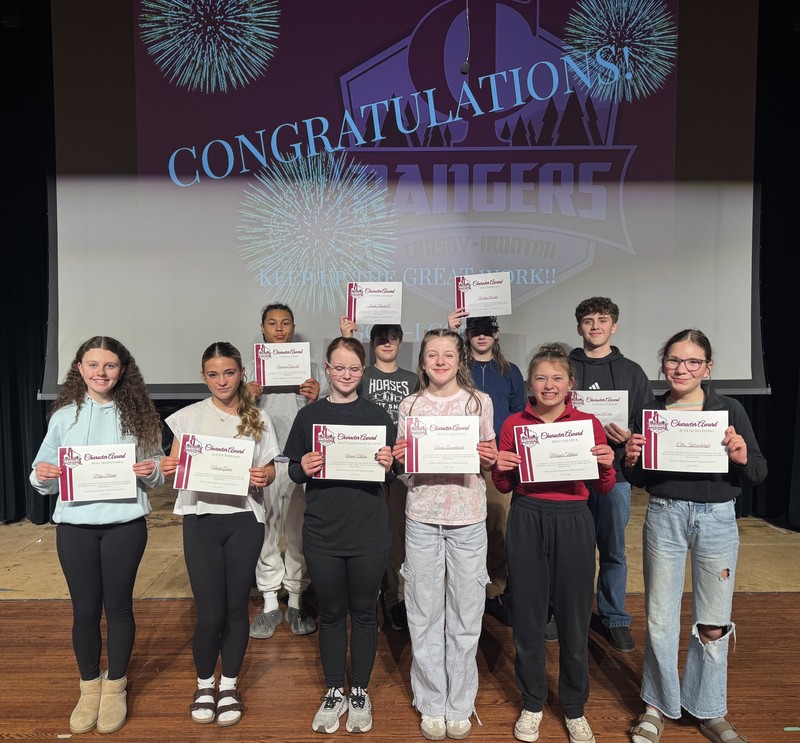 8th grade 3rd quarter character awards