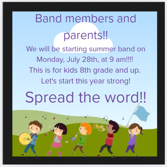 summer band