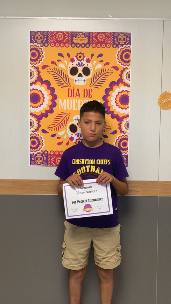 perfect attendance