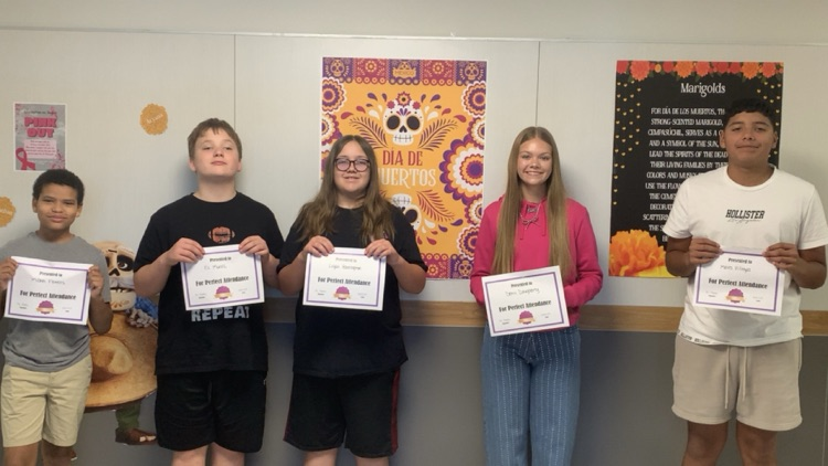 perfect attendance