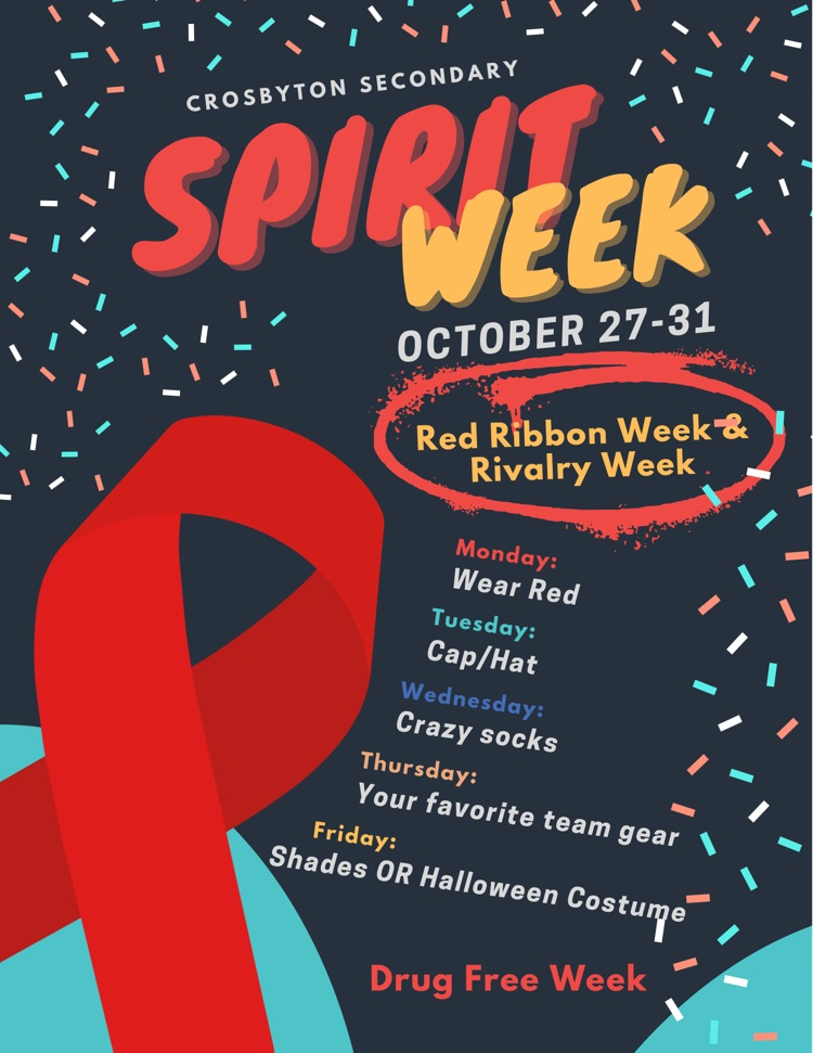 spirit week for red ribbon rivalry week