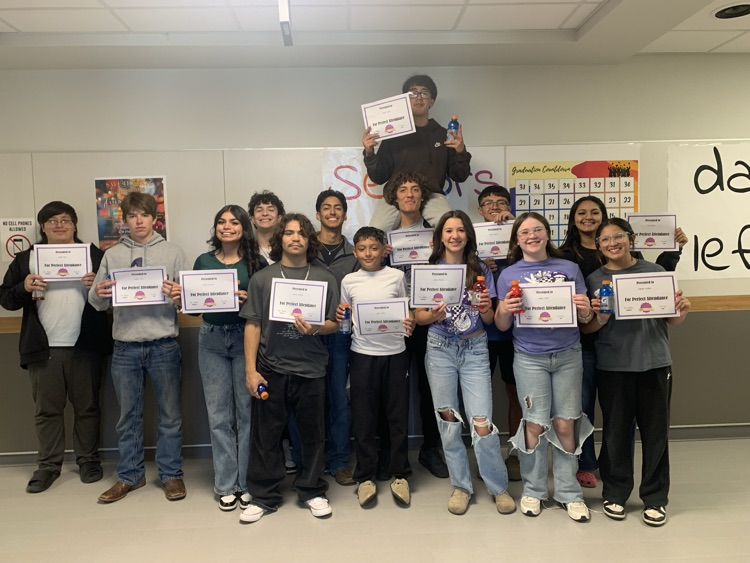 perfect attendance 