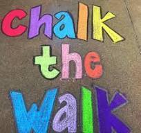 chalk the walk