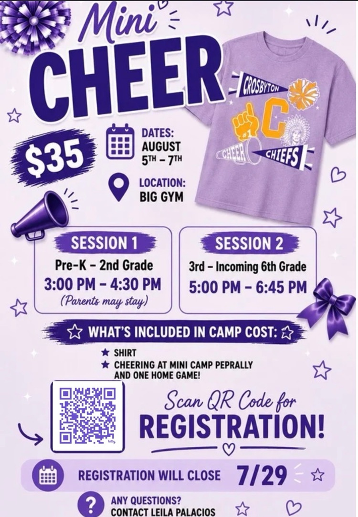 cheer camp flyer