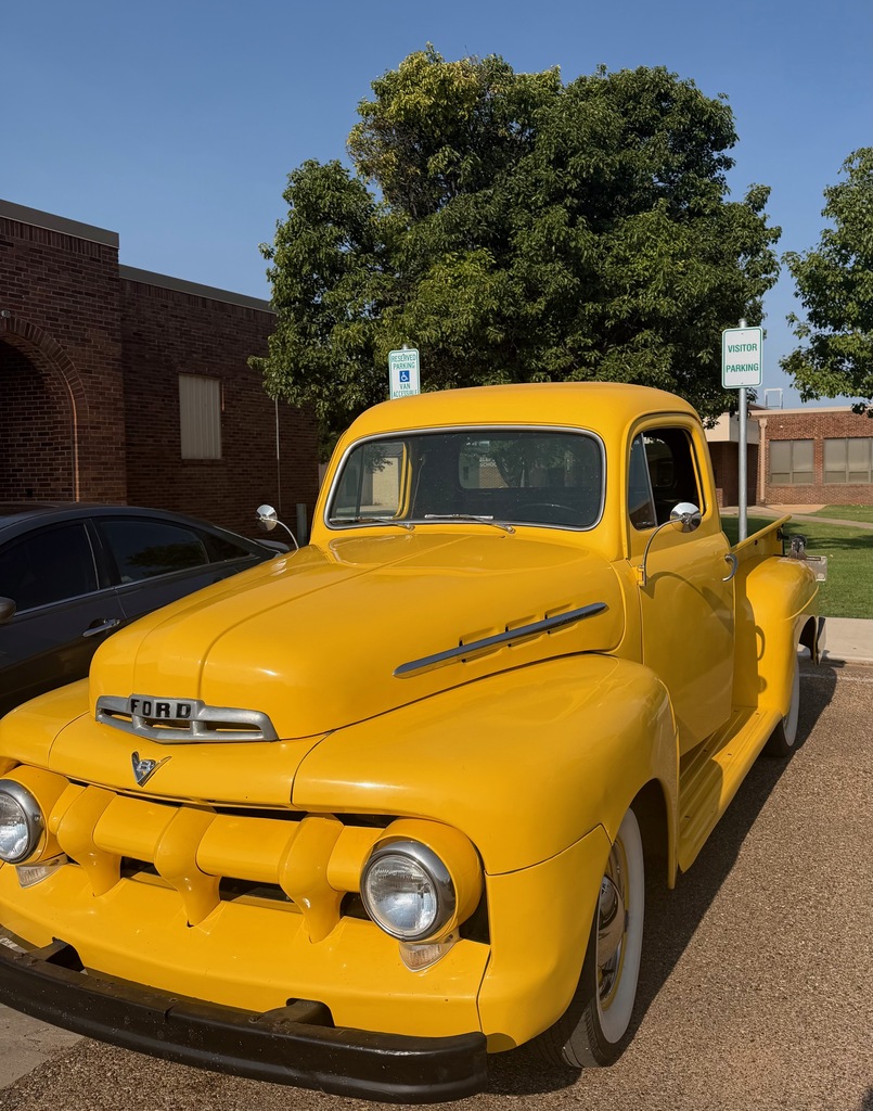 yellow truck