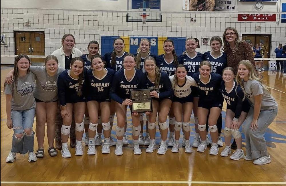 Cross county volleyball