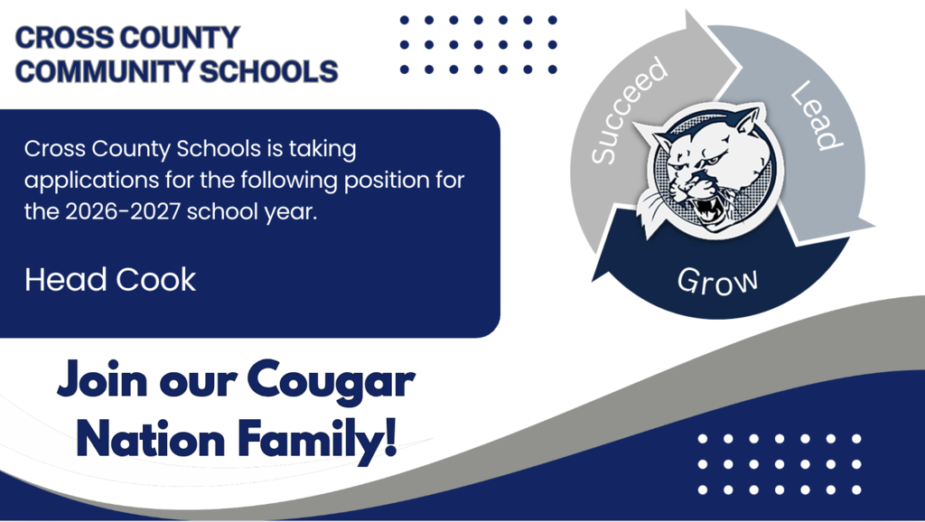 Head Cook Position Open