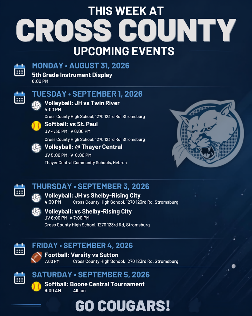 upcoming events @ CC