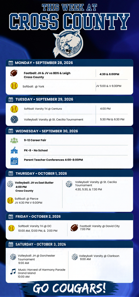 upcoming events