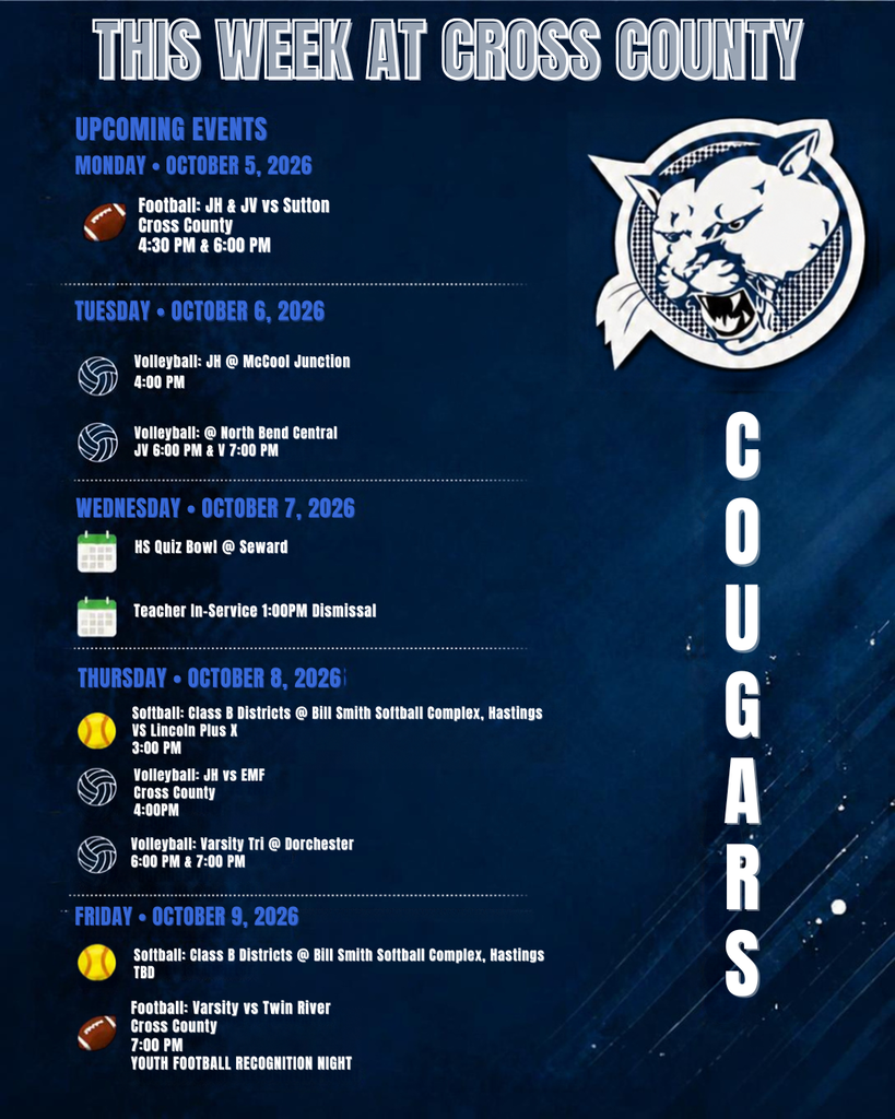 Upcoming events