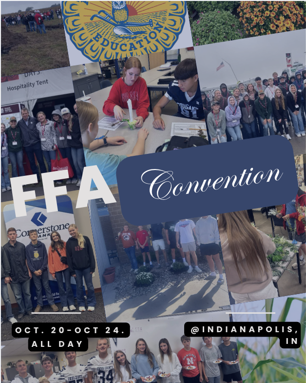 FFA travels to Indiana Tuesday-Friday for National Convention
