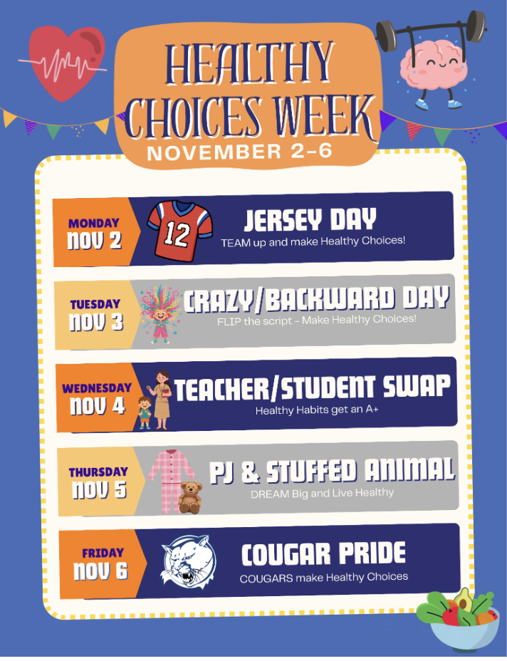 Healthy Choices week- Next week