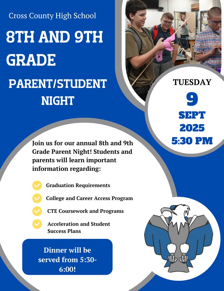 8/9th Parent Night