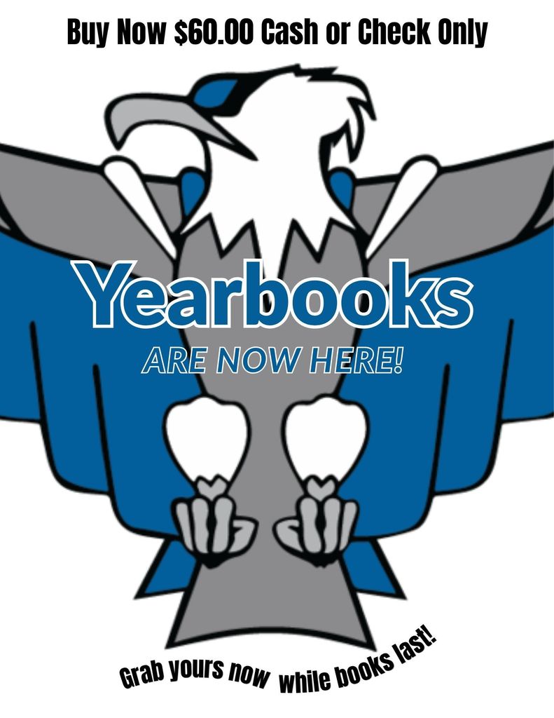 Yearbook graphic with thunderbirds
