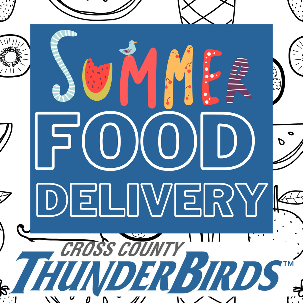 Summer Food Delivery Graphic 