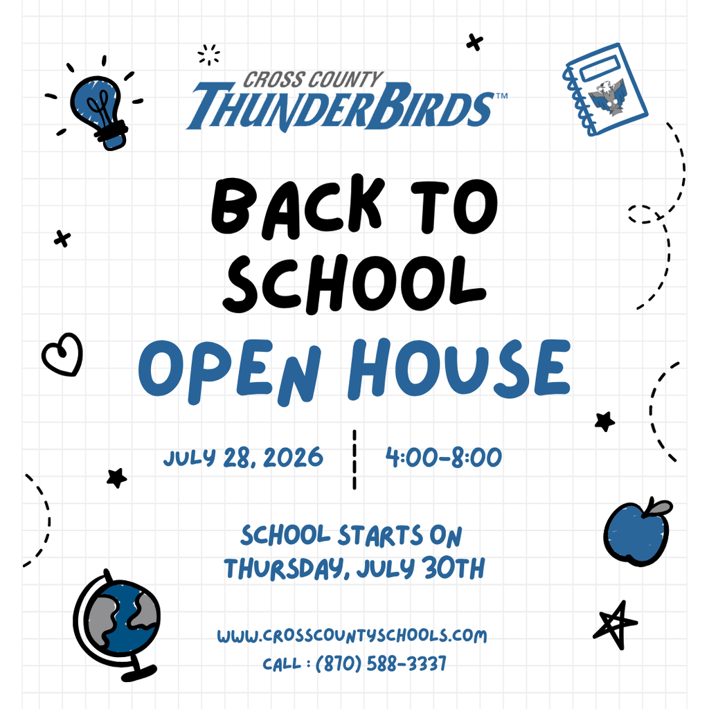 Back to school open house July 28, 4-8 pm