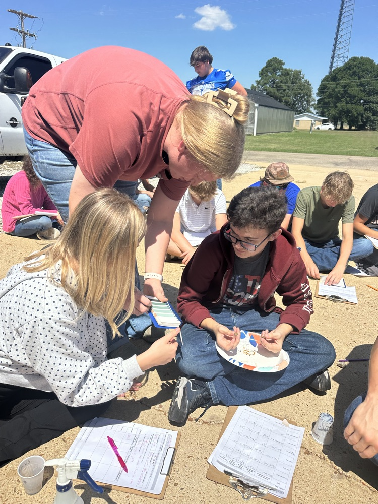 students in plant science 