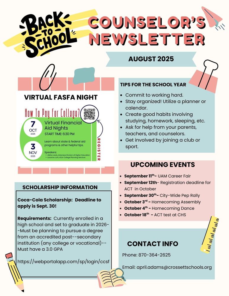 August Newsletter