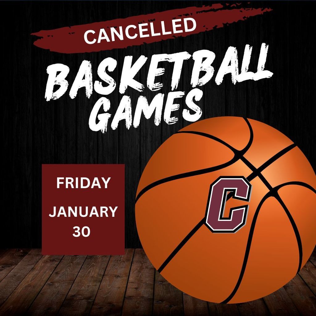 Basketball games cancelled