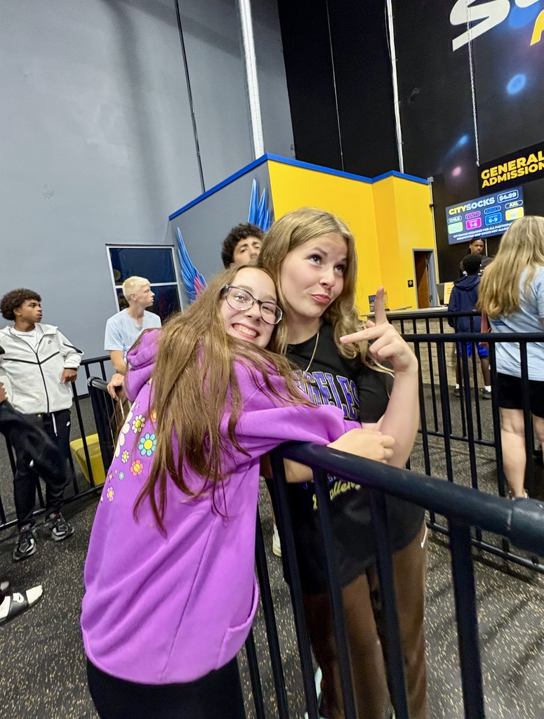 Girls hugging