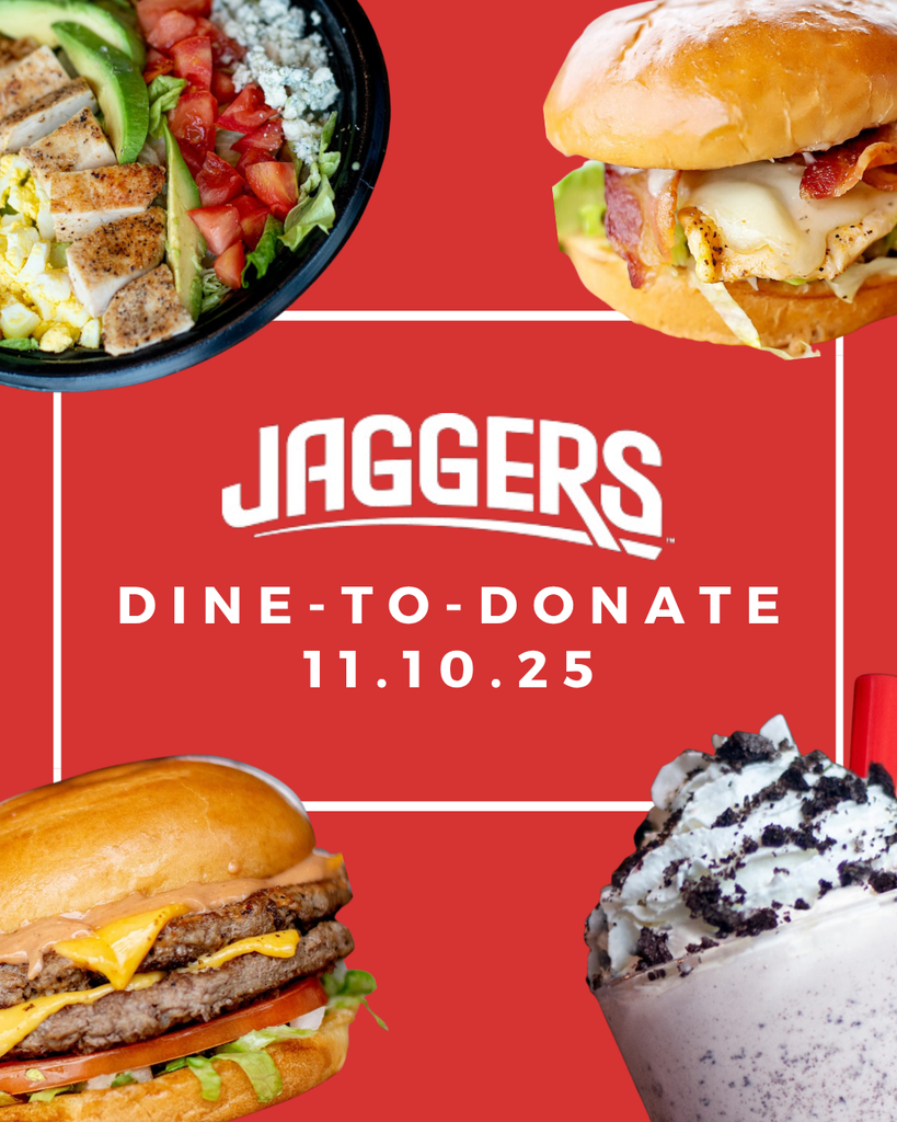 Jaggers restaurant fundraiser flyer