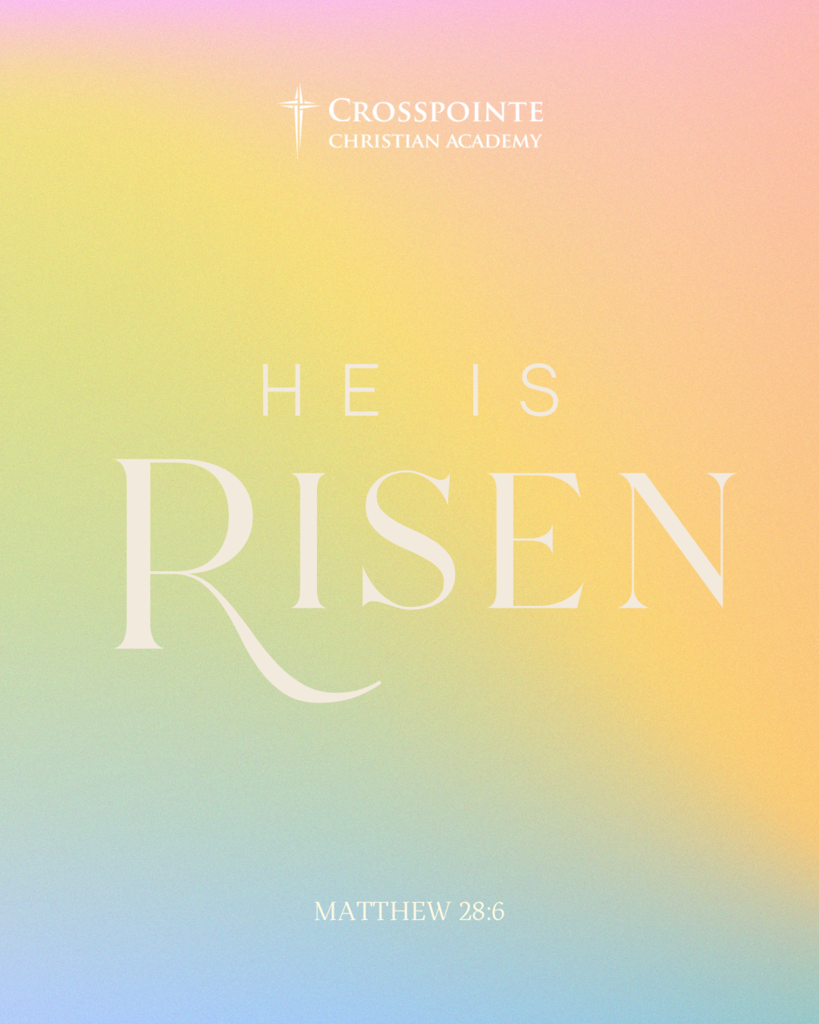 He is risen