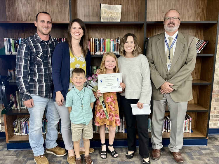 Frostick student of the month