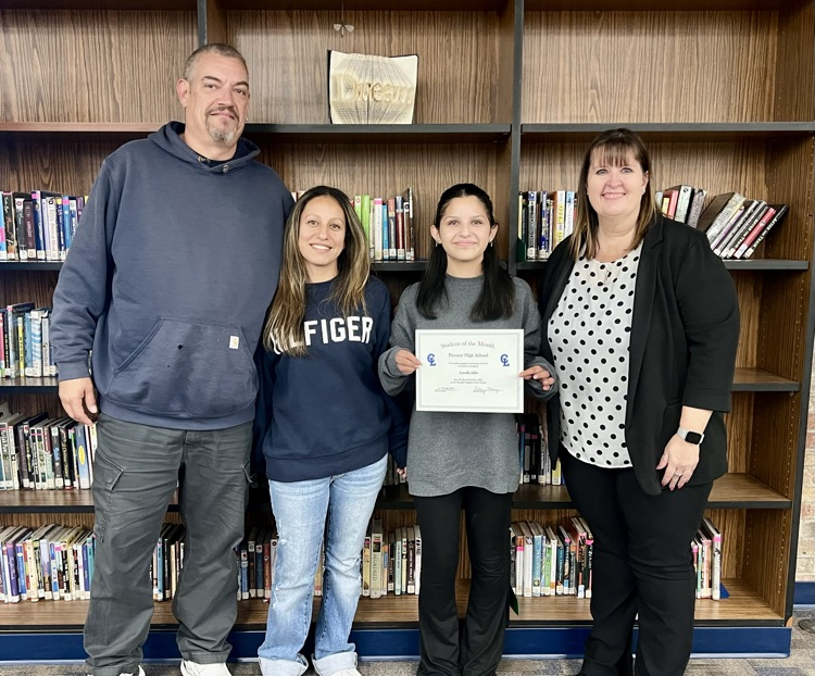 Pioneer High School student of the month