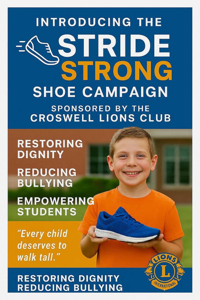 Lions Stride Strong Poster