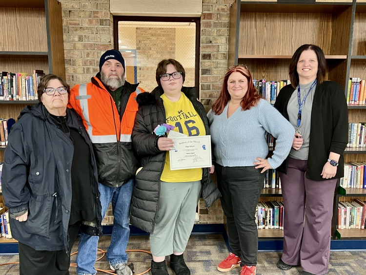 CLHS student of the month