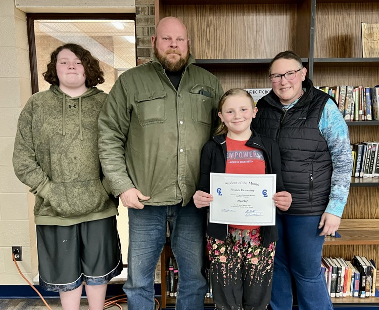 Frostick Student of the Month