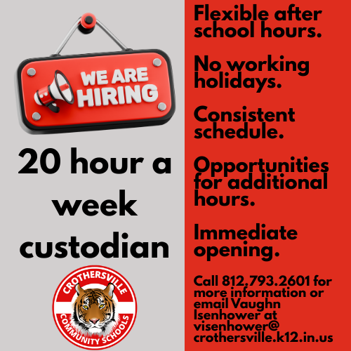 Custodian Job Opening