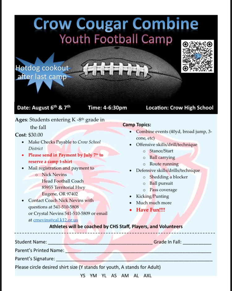 Football Camp Flyer