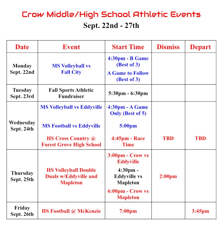 weekly calendar