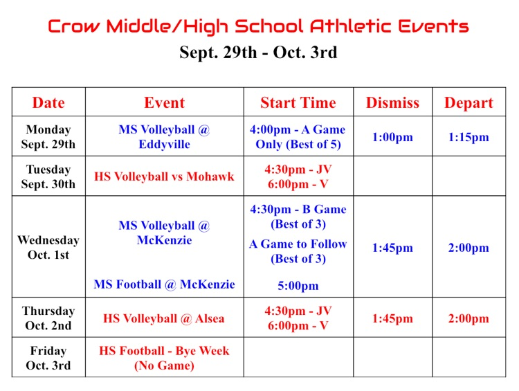 weekly calendar