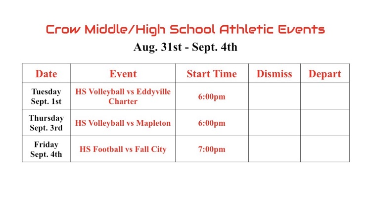 weekly calendar 