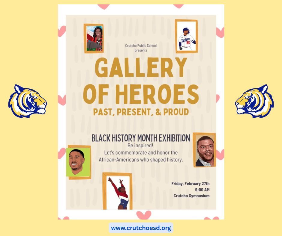 Join us next week for Black History Month Exhibition