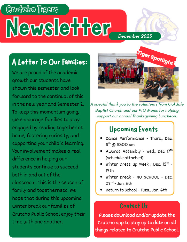 December 2025 Newsletter