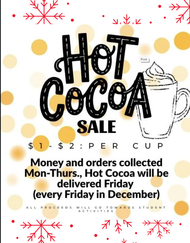 Order now for Hot Cocoa Fridays