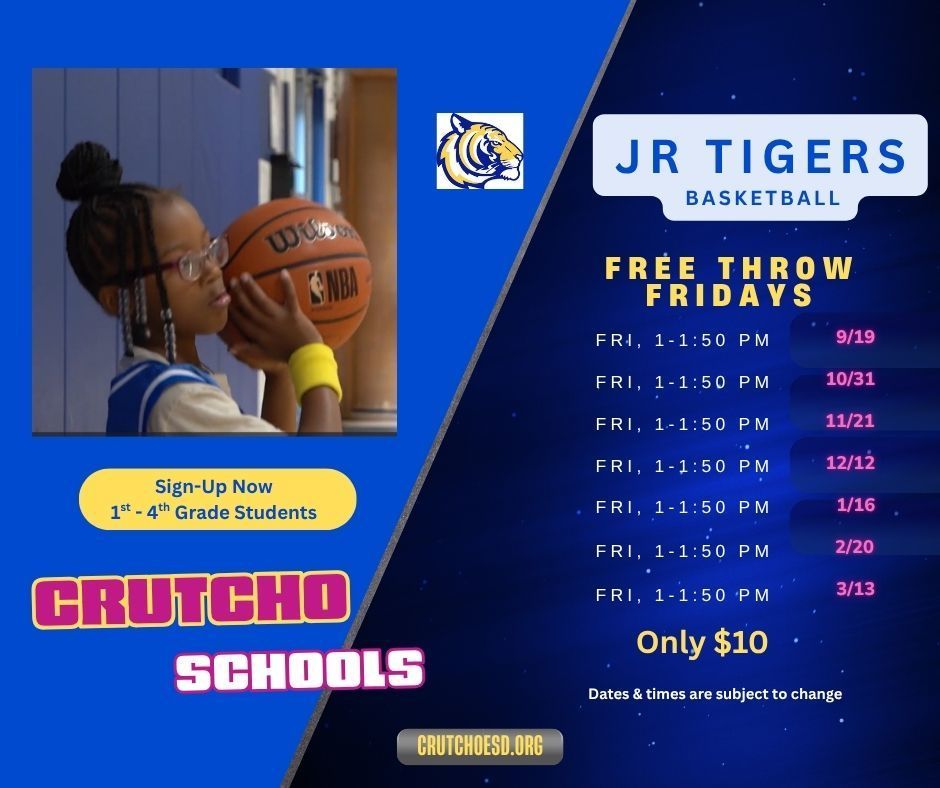 JR Tigers Free Throw Friday 2025-2026